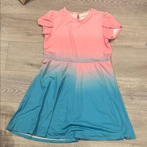 Millie Loves Lily Pink and Blue Kids Dress